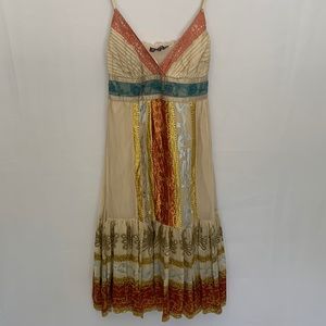 Hale Bob Multicolor Midi Dress